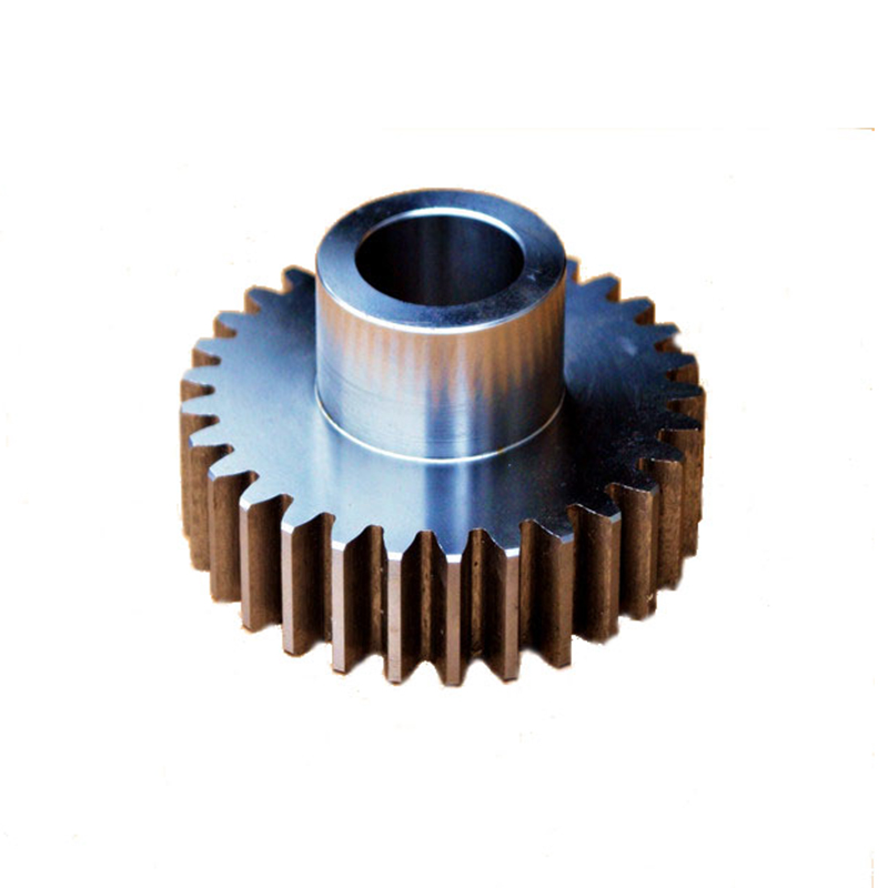 Steel rack pinion gear wheel