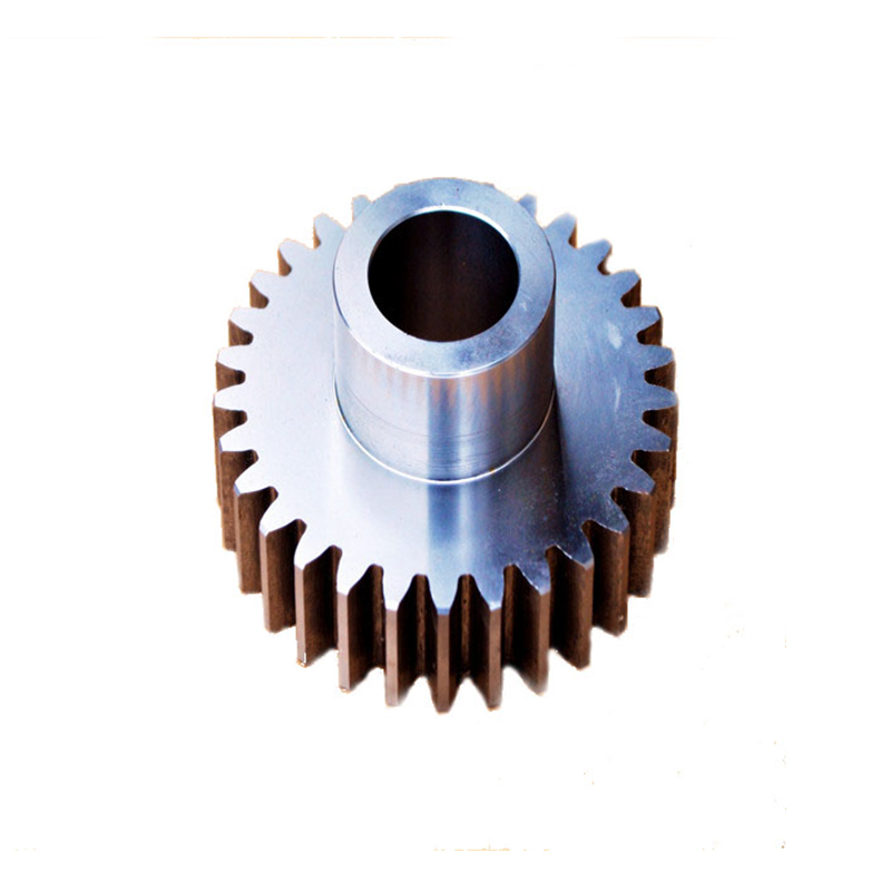 Steel rack pinion gear wheel