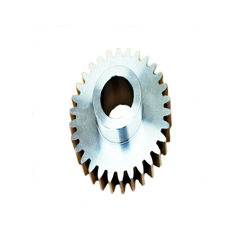 Steel rack pinion gear wheel