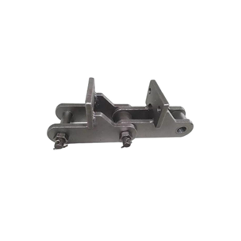 Large pitch overhead conveyor drive chain for lumber mill machine