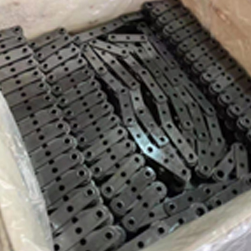 Hollow pin conveyor chain for bakery oven