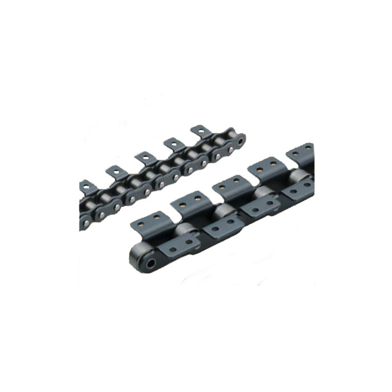 Good quality carbon steel industrial conveyor roller chain A2060 with custom attachment