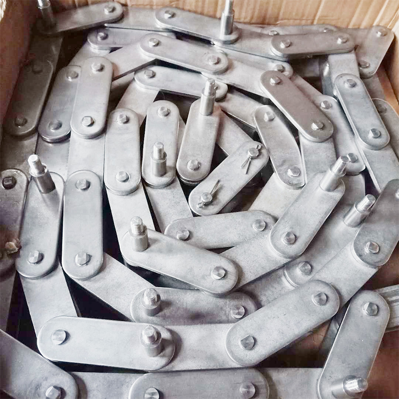 C2120H stainless steel double pitch conveyor chains large drive stainless roller chains with special extended pins