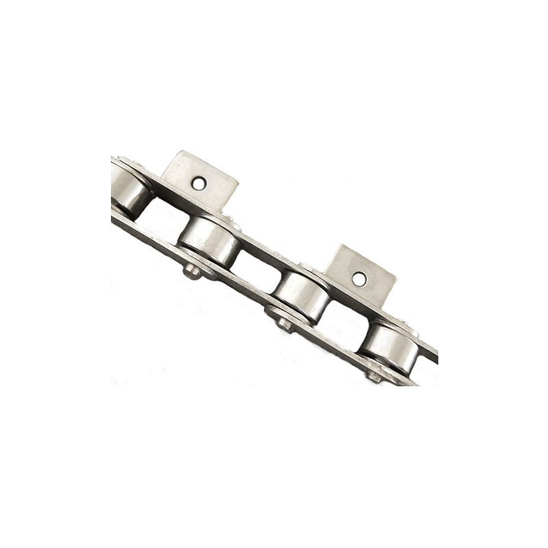 High quality stainless steel double pitch conveyor roller chain attachment